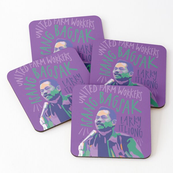 Item preview, Larry Itliong Activist Portrait designed and sold by emilyvpcreates.