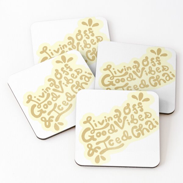 Item preview, Good Vibes & Iced Chai designed and sold by noelanidesign.