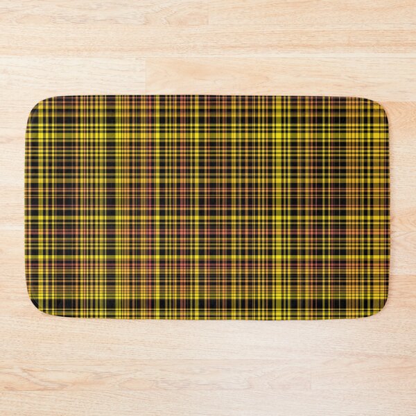 Item preview, Plaid Pattern Yellow Orange black designed and sold by ArtbyDebbieC.
