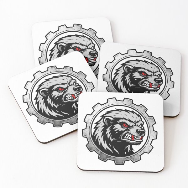Item preview, Ferocious Gear Badger designed and sold by funspms.