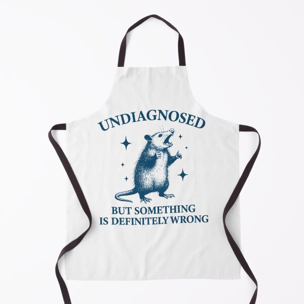 Item preview, Undiagnosed But Something Is Definitely Wrong Possum Standing designed and sold by LouiseMcShop.