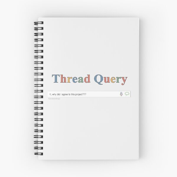 Item preview,  Thread Query Project Regret - Funny Craft Search Bar designed and sold by JustAsmahDesign.