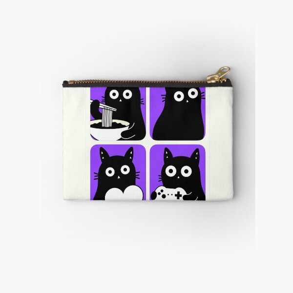 Item preview, Black Cats in Every Square designed and sold by DibujandoPorfa.