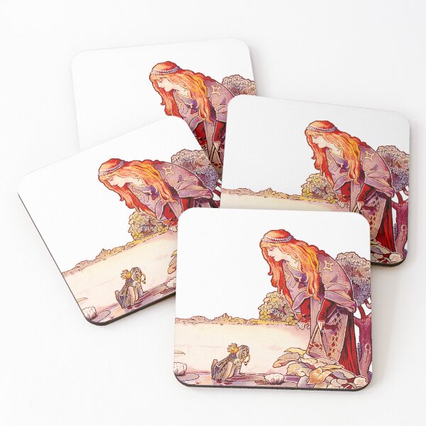 Item preview, The Princess and the Frog - artist unknown, circa 1890-1900 designed and sold by Hedrin.