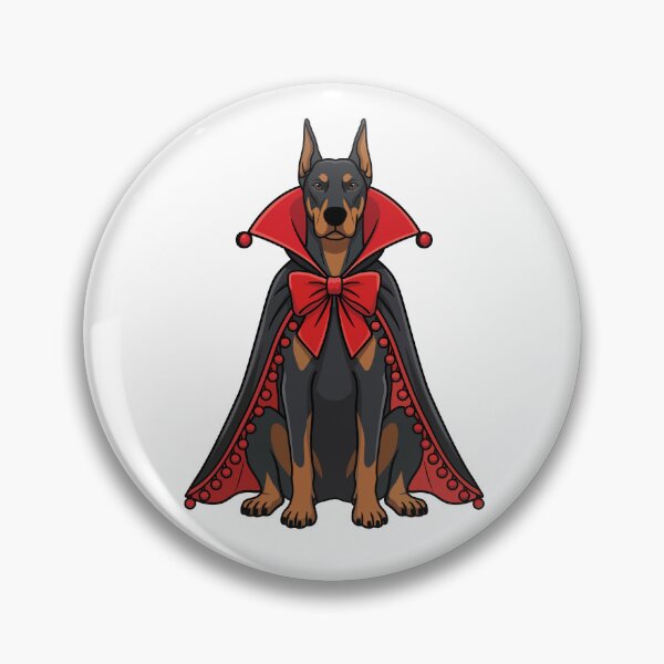 Item preview, Vampire Doberman Halloween Dog designed and sold by WilliegarciaRo.