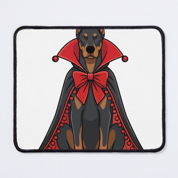 Item preview, Vampire Doberman Halloween Dog designed and sold by WilliegarciaRo.