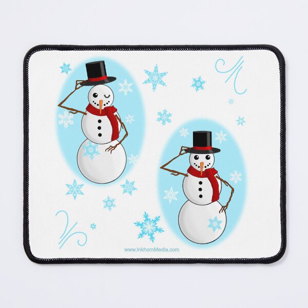 Item preview, Two Snowmen one winking designed and sold by Inkhornmedia.