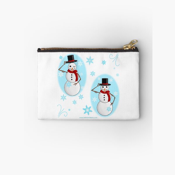 Item preview, Two Snowmen one winking designed and sold by Inkhornmedia.