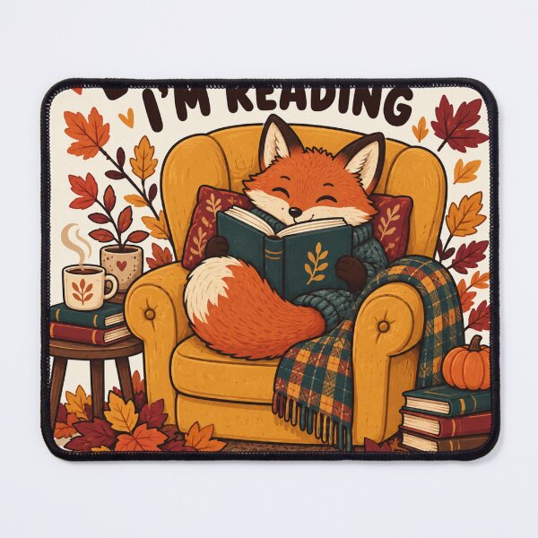 Item preview, Fox Reading Leaf Me Alone Im Reading designed and sold by SAS-Designer.