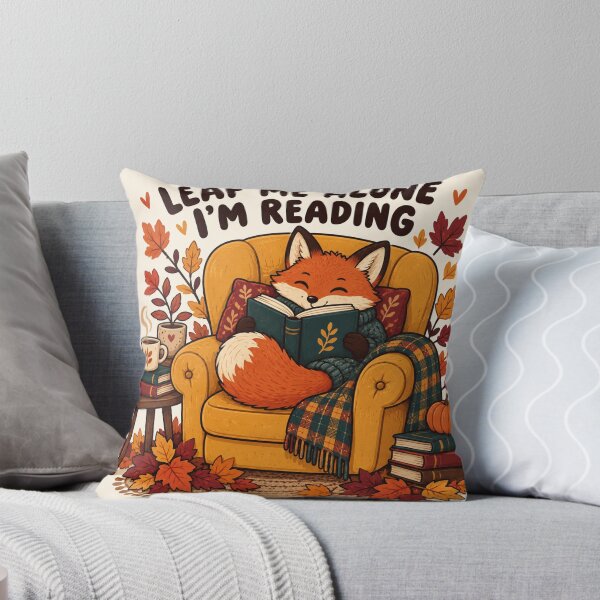 Item preview, Fox Reading Leaf Me Alone Im Reading designed and sold by SAS-Designer.