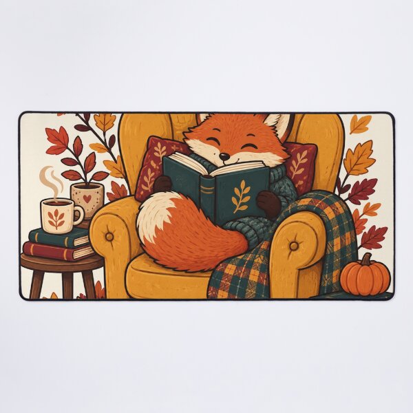 Item preview, Fox Reading Leaf Me Alone Im Reading designed and sold by SAS-Designer.