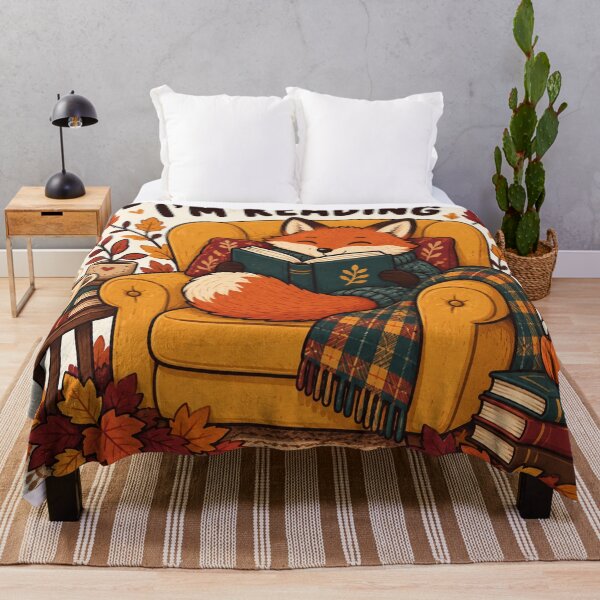 Item preview, Fox Reading Leaf Me Alone Im Reading designed and sold by SAS-Designer.