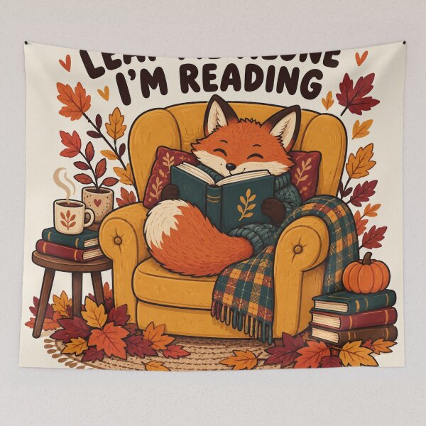 Item preview, Fox Reading Leaf Me Alone Im Reading designed and sold by SAS-Designer.