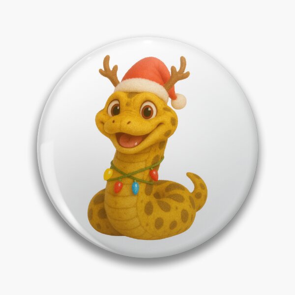 Item preview, Yellow Anaconda Christmas Antlers designed and sold by Sillytoe.