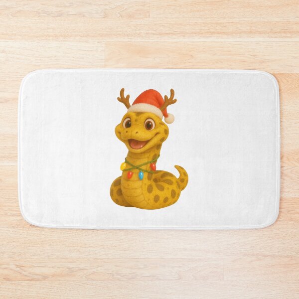 Item preview, Yellow Anaconda Christmas Antlers designed and sold by Sillytoe.