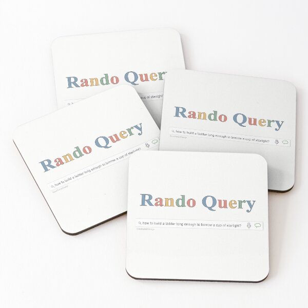 Item preview, Title: Rando Query Borrowing Starlight Whimsical Search Bar designed and sold by JustAsmahDesign.
