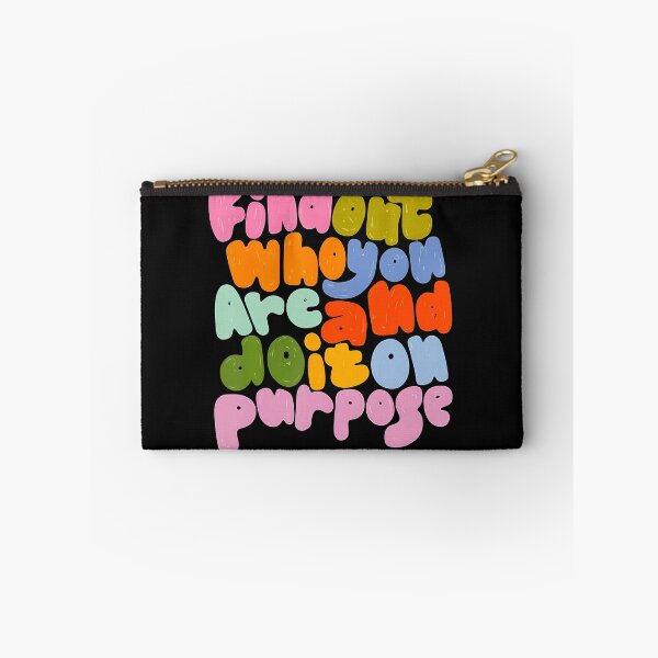 Item preview, Find Out Who You Are And Do It On Purpose Groovy designed and sold by Chromatic-Cubes.