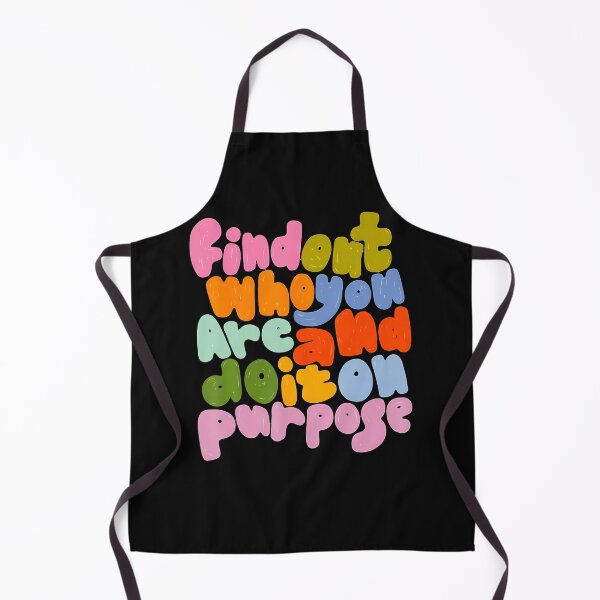 Item preview, Find Out Who You Are And Do It On Purpose Groovy designed and sold by Chromatic-Cubes.