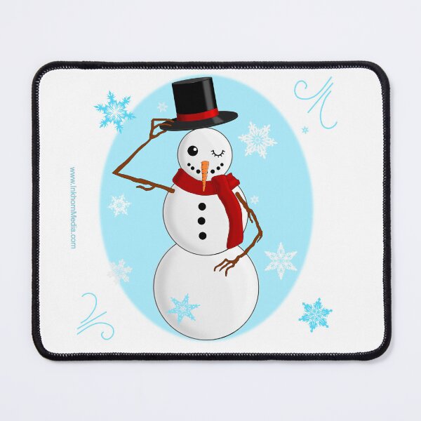 Item preview, Snowman winking designed and sold by Inkhornmedia.