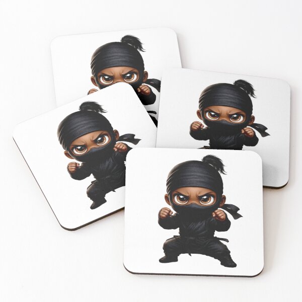 Item preview, Ebony Female: Li'l Ninja Collection  designed and sold by EscapeArtist13.