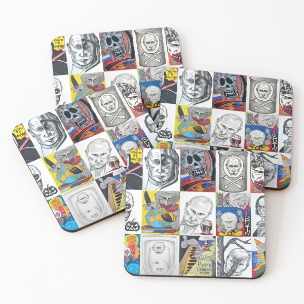 Item preview, PUTINOCCHIO: Satirical Mosaic designed and sold by SamuraiSixCoin.