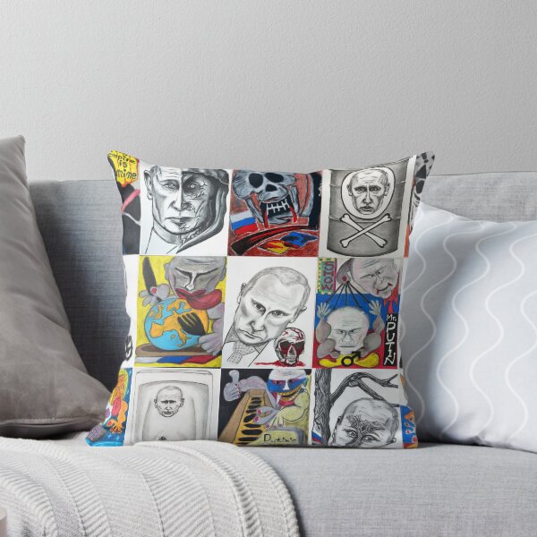 Item preview, PUTINOCCHIO: Satirical Mosaic designed and sold by SamuraiSixCoin.