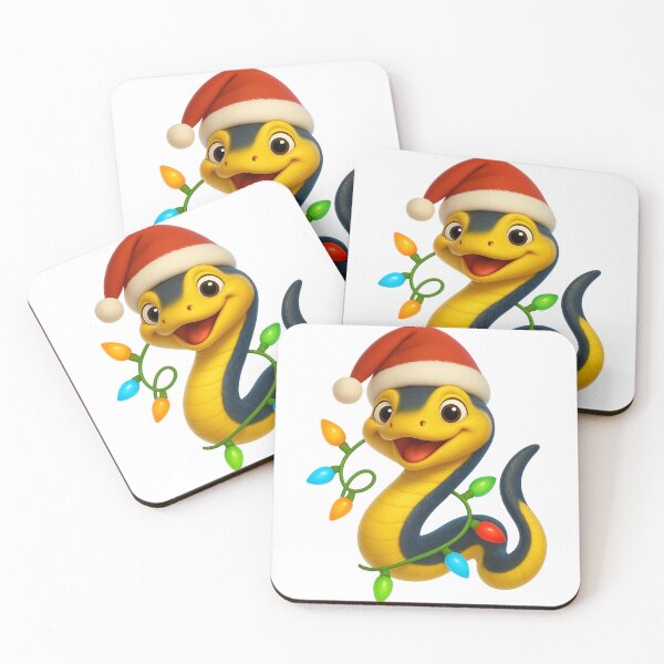 Item preview, Yellow Bellied Sea Snake Christmas Lights designed and sold by Sillytoe.