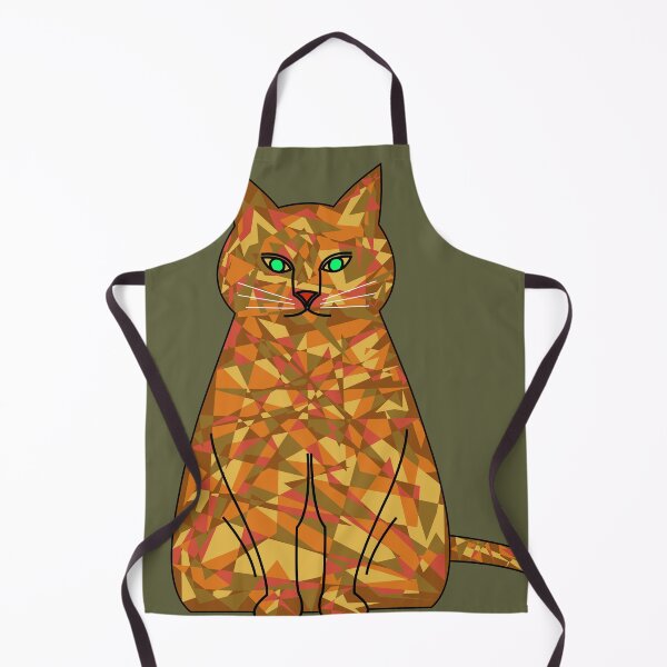 Item preview, Camouflage cat (khaki background) designed and sold by yuretzius.