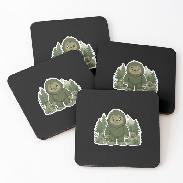 Item preview, Cute Bigfoot Sticker Style Folklore Tee designed and sold by GSideArtStore.