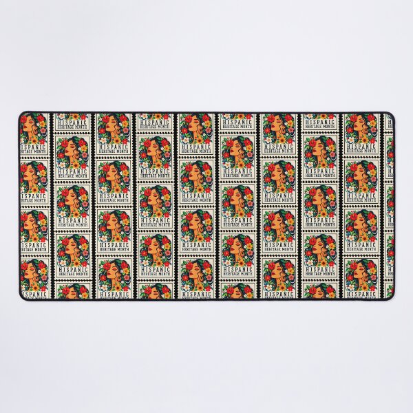 Item preview, Hispanic Heritage Month Flowers Stamp Latin American Women designed and sold by OddityVault.
