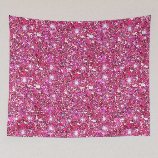 Item preview, Fuchsia Macro Glitter designed and sold by neonpersephone.