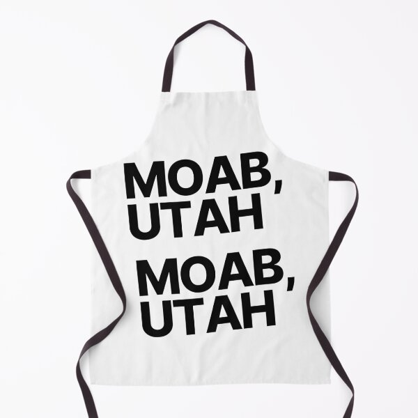 Item preview, Moab Utah Minimalist Bold Typography Travel Design designed and sold by RM-Journey.