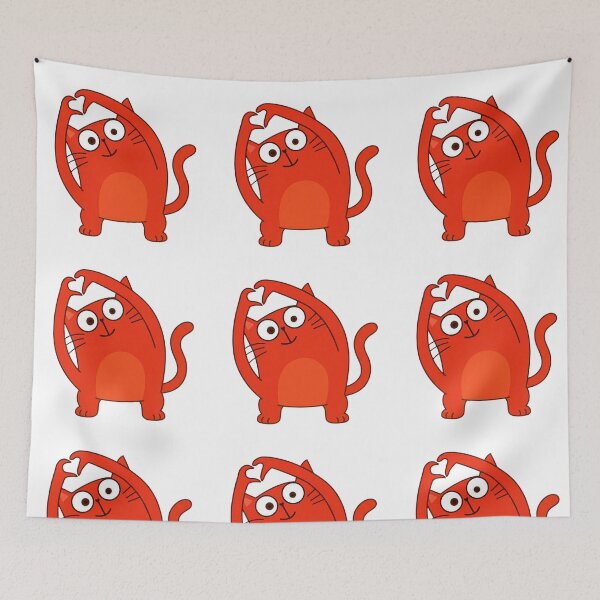 Item preview, Cute loving cat designed and sold by El Mundo de Nalito..