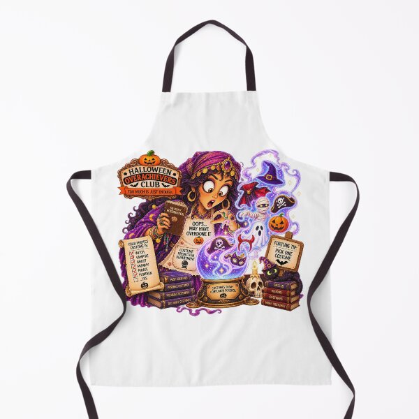 Item preview, ⚡HALLOWEEN OVERACHIEVERS CLUB - Fortune Teller’s Costume Prediction Department designed and sold by WheelieGdArt.