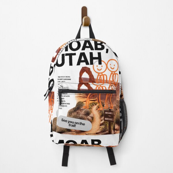 Item preview, Moab Utah Hiking Adventure Retro Travel Design designed and sold by RM-Journey.