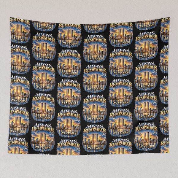 Item preview, September 125Th Anniversary Always Remember Twin Towers designed and sold by OddityVault.