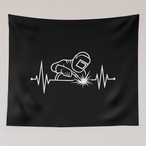 Item preview, welder heartbeat designed and sold by Amareajaosa.