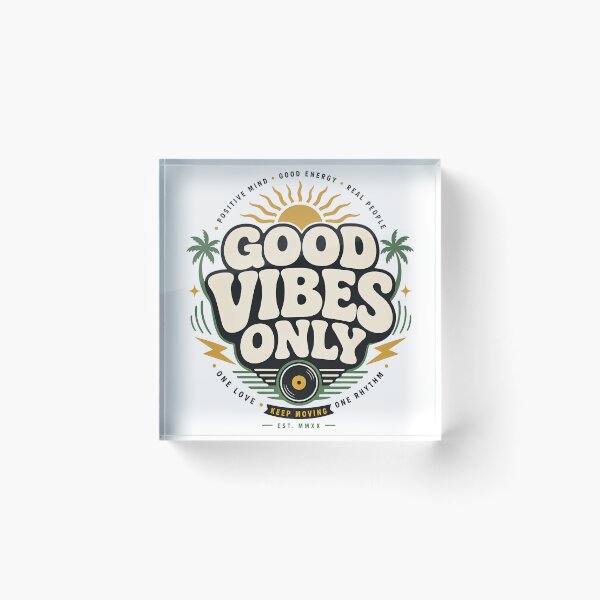 Item preview, Good Vibes Only  designed and sold by SavvyEarth.