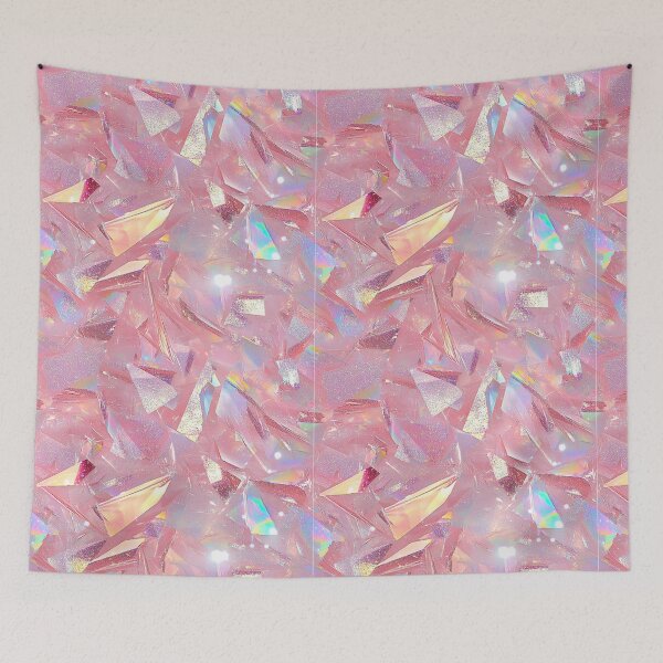 Item preview, Holo Pink Macro Glitter designed and sold by neonpersephone.