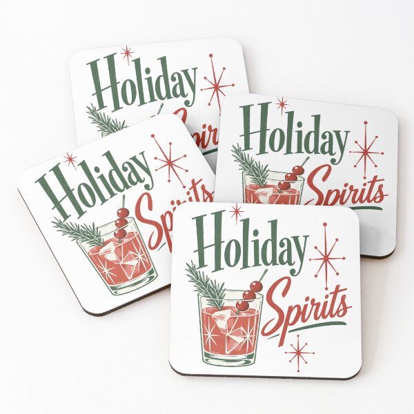 Item preview, Holiday Spirits - Retro Christmas designed and sold by CampAndCoast.