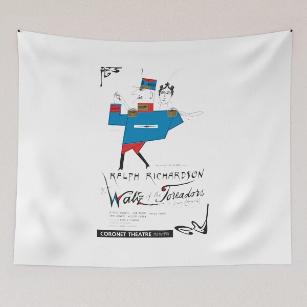 Item preview, The Waltz of the Toreadors Play Poster Chic Design designed and sold by Talodervort.