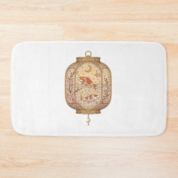 Item preview, Sakura Koi Lantern designed and sold by LunaGlow Studio.