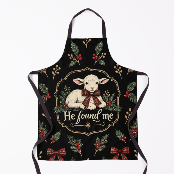 Item preview, He Found Me Christian Lamb Christmas Faith Design designed and sold by Luvjesus2.