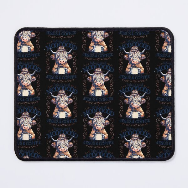 Item preview, Today'S Good Moooood Is Sponsored By Jesus And Coffee Cow designed and sold by OddityVault.