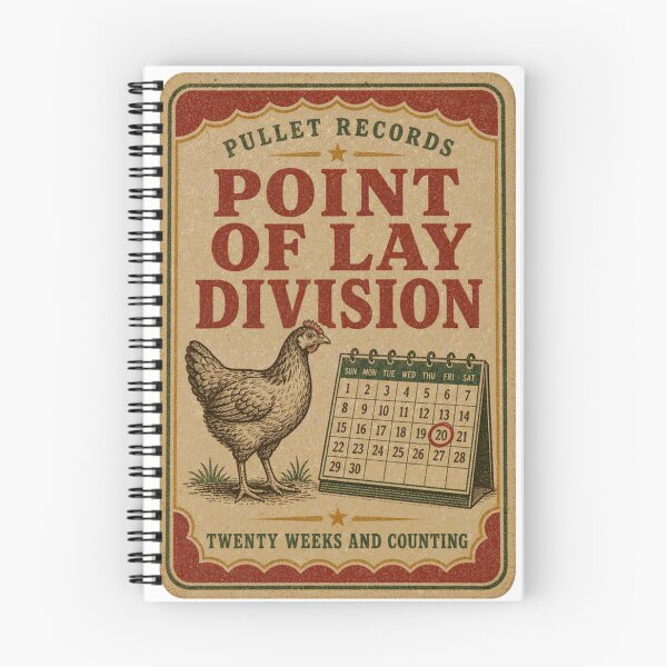 Item preview, Point Of Lay Division Pullets Label designed and sold by BoosterShop.
