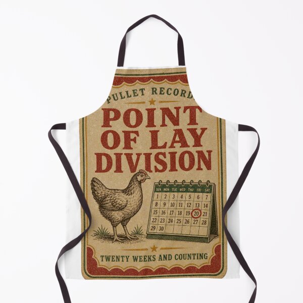 Item preview, Point Of Lay Division Pullets Label designed and sold by BoosterShop.