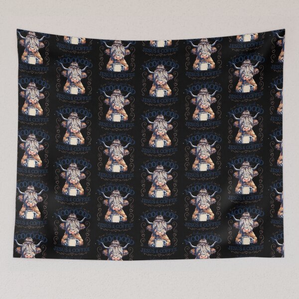 Item preview, Today'S Good Moooood Is Sponsored By Jesus And Coffee Cow designed and sold by OddityVault.