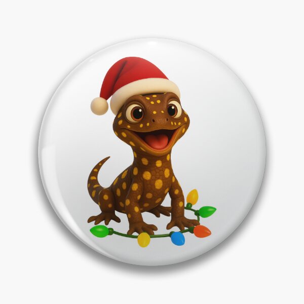 Item preview, Yellow Spotted Lizard Christmas Lights designed and sold by Sillytoe.