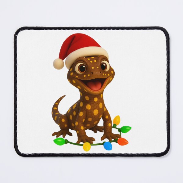 Item preview, Yellow Spotted Lizard Christmas Lights designed and sold by Sillytoe.