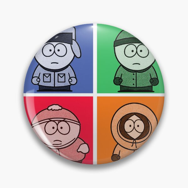 Item preview, SOUTH PARK (Stan, Kyle, Cartman, and Kenny) designed and sold by JIMTOPMOY.